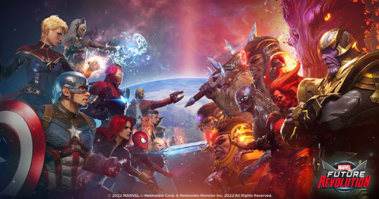 마블 퓨처 레볼루션. 넷마블 제공